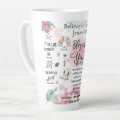 高揚性恵みとお洒落知恵 カフェラテマグ (左アングル)