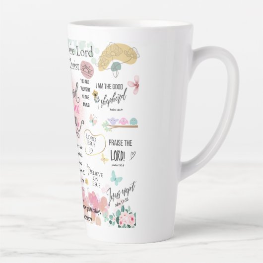 高揚性恵みとお洒落知恵 カフェラテマグ (右)