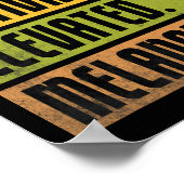 高教育意欲を起こメラニン化Bhm Afro Bla ポスター (角)