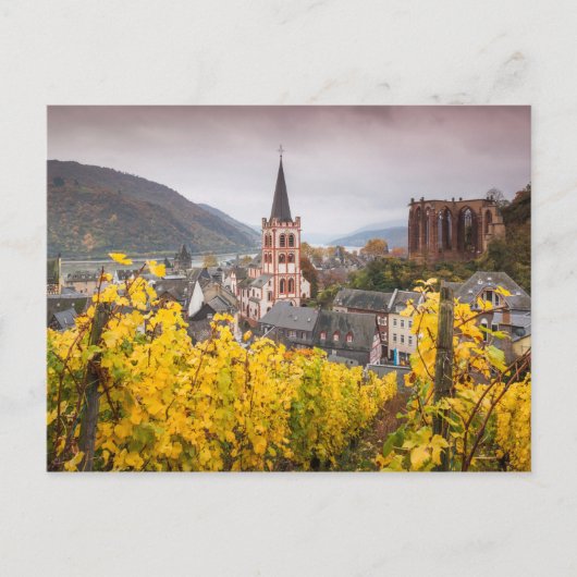 高架の街並み |ドイツ ポストカード (正面)