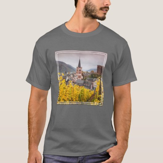 高架都市景観|ドイツ Tシャツ (正面)