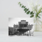 高架鉄道、フィラデルフィア、PA、1910 ポストカード (スタンド正面)