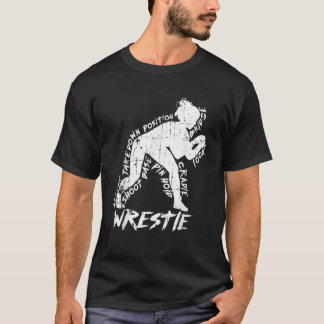 高校のレスリングママパパギフト女の子のためのwrest tシャツ