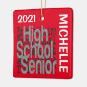 高校の上級超並外カスタム セラミックオーナメント (左)