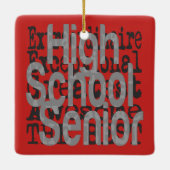 高校の上級超大人選手 セラミックオーナメント (裏面)