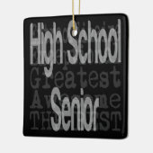 高校の上級超大人選手 セラミックオーナメント (左)