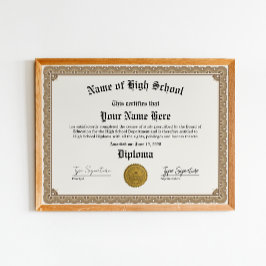 高校の卒業証書、在学証明書、GED ポスター