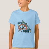 高校の定規ガイド Tシャツ (正面)
