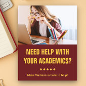 高校の家庭教師チラシ