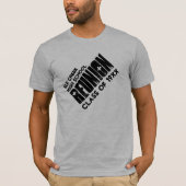 高校の授業の懇親会の名前をカスタムする年V25 Tシャツ (正面)