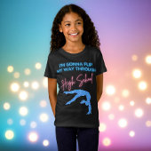 高校のTシャツをひっくり返す Tシャツ