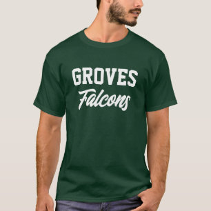 高校のTシャツをグローブ Tシャツ