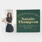 高校または大学の卒業写真カスタマイズ撮影 横断幕 (横)