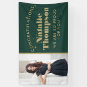 高校または大学の卒業写真カスタマイズ撮影 横断幕 (縦)