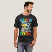 高校を見てここで私はモンスタ来ートラックDi Tシャツ (正面フル)