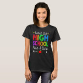 高校を見守る私の来新学期_ Tシャツ (正面フル)