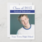 高校アスリート卒業会 招待状 (裏面)