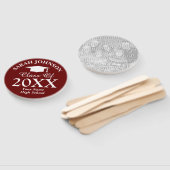 高校カスタム卒業パーティー写真扇風機 ハンドファン (組立なし)