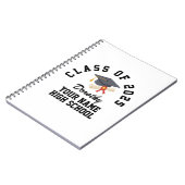 高校カスタム卒業党 ノートブック (左側)