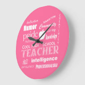 高校カッコいい先生属性+Apple ラージ壁時計 (傾斜)