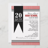 高校クラス懇親会 招待状 (正面)