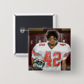 高校サッカー選手 缶バッジ (正面&裏面)