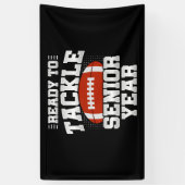 高校サッカー 最高のスタートを切る準備はできている 横断幕 (縦)