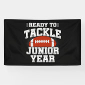 高校サッカー 11年生 新学期に突撃準備OK 横断幕 (横)