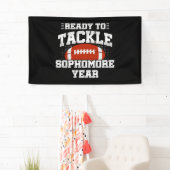 高校サッカー 2年生 新学期に突き進め 横断幕 (インサイチュ)