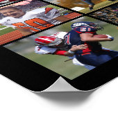 高校スポーツ シニア19 フォトコラージュ ポスター (角)