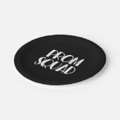 高校プロム – ジュニアシニアプロム – プロムスクワッド ペーパープレート (アングル)