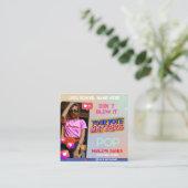 高校ホームカミングクイーンズキャンペーンチラシ エンクロージャーカード (スタンド正面)