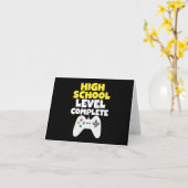 高校レベルの卒業式ビデオゲームG カード (黄色い花)