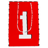 高校レベルの完了| ゲーマー卒業 ミディアムペーパーバッグ (裏面)