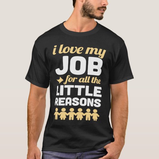 高校中小学校助手Pr Tシャツ (正面)