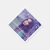 高校写真卒業紙ナプキンス スタンダードカクテルナプキン (角)