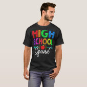 高校分隊先生学生チームへ戻る Tシャツ (正面フル)