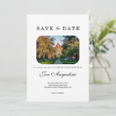 高校卒業が日付カードを保存 案内状 (スタンド正面)