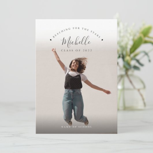 高校卒業を目指して星に到達 案内状 (スタンド正面)