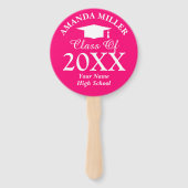 高校卒業カスタム写真愛好家 ハンドファン (正面)