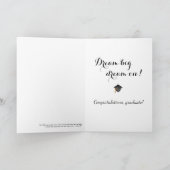 高校卒業カード カード (内部)