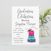 高校卒業スーツケース年制学校 招待状 (スタンド正面)