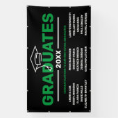 高校卒業バナー 横断幕 (縦)