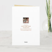 高校卒業パーソナライズされたカード カード (裏面)