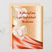高校卒業パーティーカード シーズンカード (正面/裏面)