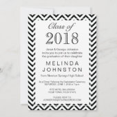 高校卒業パーティーディナー写真テンプレート 招待状 (裏面)