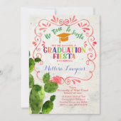 高校卒業パーティーフィエスタ招待状 招待状 (正面)