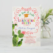 高校卒業パーティーフィエスタ招待状 招待状 (スタンド正面)