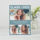 高校卒業パーティー2023写真発表 案内状 (スタンド正面)