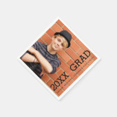 高校卒業モダンパーティー紙ナプキンス スタンダードカクテルナプキン (角)